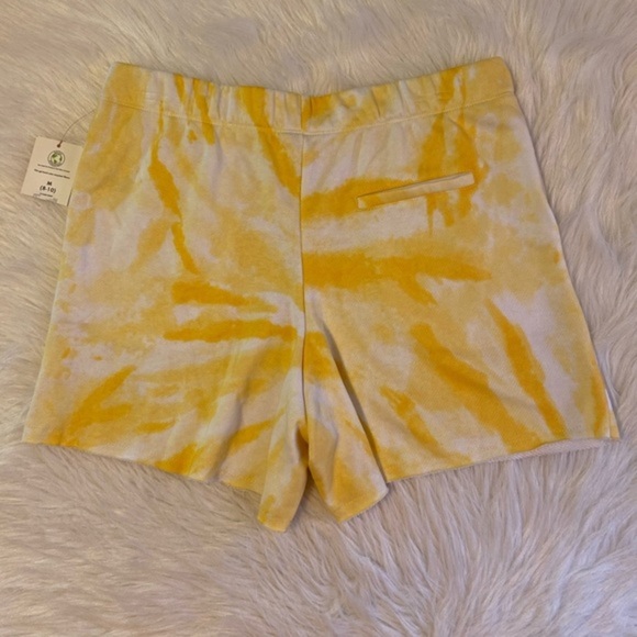 Secret Treasures Pajama Shorts Womens Size Medium Yellow Tie Dye Pjs‎ - Picture 6 of 8